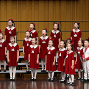 元旦儿童合唱服装演出服男女童，礼服中小学生表演朗诵纱裙大合唱团
