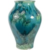 景德镇陶瓷花瓶，海岛色大肚，花瓶