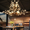 美式水晶吊灯客厅复古欧式吸顶创意led灯玄关餐厅灯北欧卧室灯具