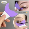 画眼线辅助神器挡板美妆工具涂眼影刷化眼妆，辅助器硅胶眼线刷便携