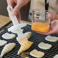 日本进口油刷带瓶家用耐高温厨房烙饼刷油刷子刷蜂蜜瓶烧烤刷油