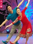 芳之舞广场舞服装裙子，套装春夏藏族舞蹈，服女中老年演出跳舞衣服