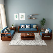 销北欧全实木沙发组合贵妃转角沙发现代简约客厅小户型木质整装家
