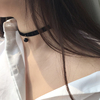 颈链女项圈韩国短款脖带蕾丝黑玛瑙，锁骨链choker项链定制
