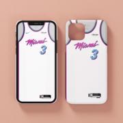 NBA韦德热火3号球衣版本软壳手机壳