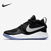 Nike/耐克儿童时尚潮流运动舒适休闲缓震黑白篮球鞋