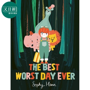 Sophy Henn 好运与厄运交错的一天 The Best Worst Day Ever 英文原版 进口图书 儿童绘本 故事图画书 3岁以上