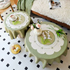 法式小圆桌桌布奶油风，客厅家用装饰圆形，茶几台布高级感刺绣圆桌垫