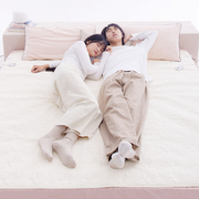 日本电热毯单双人床石墨烯远红外光波24V趋零辐射电褥子温热敷毯