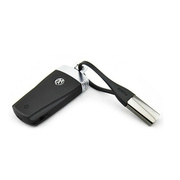 适用丹麦黑钛钥匙扣 奥迪大众创意汽车钥匙圈钥匙链钥匙扣 情侣款