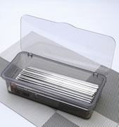 厨房筷子盒家用防尘筷笼架筒快子叉勺子塑料沥水汤勺餐具收纳盒