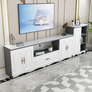 电视茶几柜组合现代简约套装轻奢欧式小户型，客厅加高款卧室储物柜