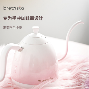 brewista李震联名款，手冲咖啡壶细长嘴不锈钢，温控水壶家用咖啡器具