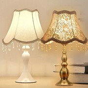 欧式卧室装饰婚房温馨复古台灯创意现代可调光智能无线遥控LED灯