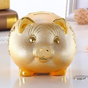 罐装中式创意年会，猪只童号春节钱箱特大存钱罐，大号儿