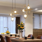 北欧餐厅吊灯现代简约设计师创意，床头吊灯客厅餐桌饭厅吧台灯具