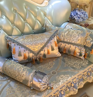凯皇欧式高档沙发抱枕靠垫，套奢华长方形靠枕客厅，含芯大靠背可定制