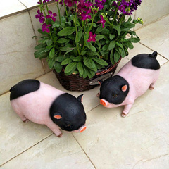 花园装饰庭院摆件小猪动物仿真猪
