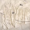 高级感熊猫冰丝睡衣女夏季薄款短袖2023年开衫可爱家居服套装