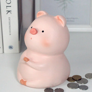 创意小猪存钱罐储蓄可爱动物可存取大容量储钱家居装饰礼物万圣节