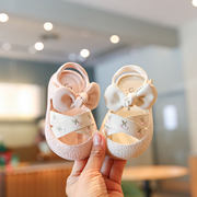 女宝宝凉鞋2024夏款0一1-2岁婴儿软底学步鞋小童公主鞋女童鞋子3