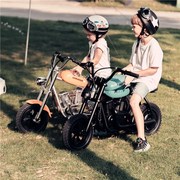 哈雷儿童电动摩托车小孩电动车，宝宝大号三轮充电玩具童车暴风骑士