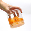 5个装85-10透明罐子密封储蓄罐，食品药材蜂蜜糖果五谷花茶红糖瓶子