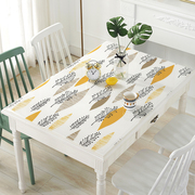 软玻璃彩色pvc水晶桌布防水防油防烫免洗金色，餐桌垫水晶版长方形