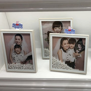 网红简约现代婚纱照片儿童影楼相框，摆台创意相架7810寸珍珠摆件