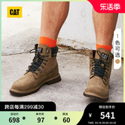 CAT卡特春夏男士休闲工鞋牛皮防滑防水耐磨百搭工装靴休闲低靴