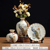 陶瓷创意摆件欧式花瓶三件套家居客厅视柜装饰品，玄关结婚