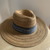 波西米亚民族风礼帽子女，夏季草帽沙滩帽出游百搭遮阳防晒太阳帽男