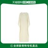 香港直邮Agnona 女士乳白色羊毛混纺长衫式连衣裙