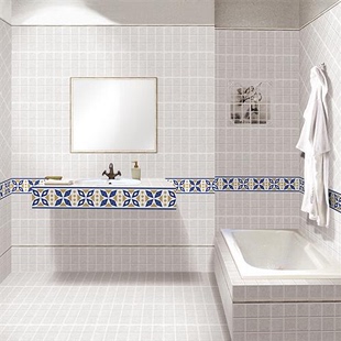 卫生间瓷砖腰线贴防水自粘浴室，厨房墙纸腰线装，饰条客厅踢脚线贴纸