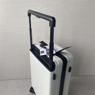 日本简约小众款行李箱宽版个性大拉杆，静音轮旅行箱海关锁密码