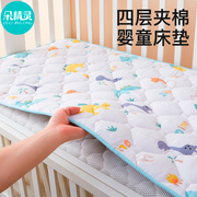 婴儿床垫宝宝垫被新生儿，儿童薄款褥子，软垫幼儿园床褥冬季加绒定制