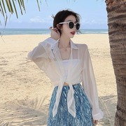 三亚旅游穿搭套装女夏出游泰国云南拍照海南沙滩裙海边度假连衣裙