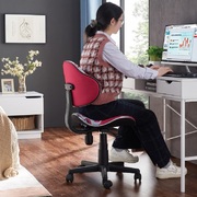 电脑椅家用学习椅中小学生舒适久坐不累护腰椅人体工学椅办公椅子