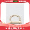 香港直邮Miansai 女士14kt 细款螺丝钉袖口镀金戒指