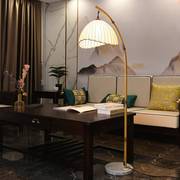 中式落地灯现代简约创意立式台灯卧室灯客厅灯床头灯沙发灯装饰灯