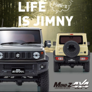 京商miniz4x4suzukijimnyapio蚊，车铃木吉姆尼，越野小攀爬车