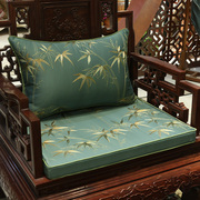 中式圈椅防滑红木，沙发垫实木罗汉床坐垫家具椅垫，加厚海绵罩套