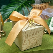 喜糖盒欧式糖盒结婚喜糖，盒子喜糖礼盒装，ins风创意婚礼回礼袋糖盒