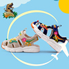 迪乐龙童鞋(龙童鞋)闪灯恐龙凉鞋防滑包头沙滩鞋2021夏季男童宝宝鞋