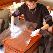 免洗防油防水防烫透明软玻璃餐桌，垫pvc桌布，茶几桌子桌面保护桌垫