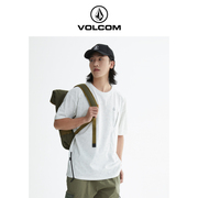 VOLCOM钻石户外品牌印花短袖T恤2023夏季原创运动圆领体恤潮