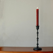法式烛台金属铁艺，复古摆件黑色烛台圣诞万圣节装饰婚庆道具蜡烛架