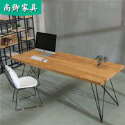 实木电脑桌简约现代台式电脑桌椅组合2018家用办公写字台书桌