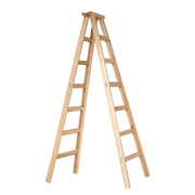 木梯子人字梯加厚家用梯 室内装修登高梯 双侧梯杉木梯 木工