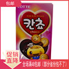韩国进口乐天小熊巧克力夹心饼干儿童，宝宝零食动物图可爱创意54g